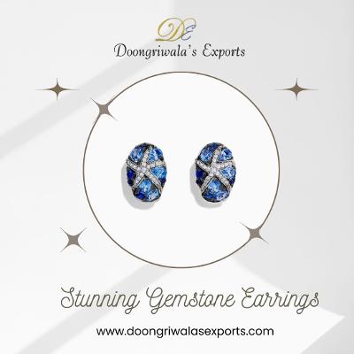 Gemstone Earrings - Doongri Walas Exports
